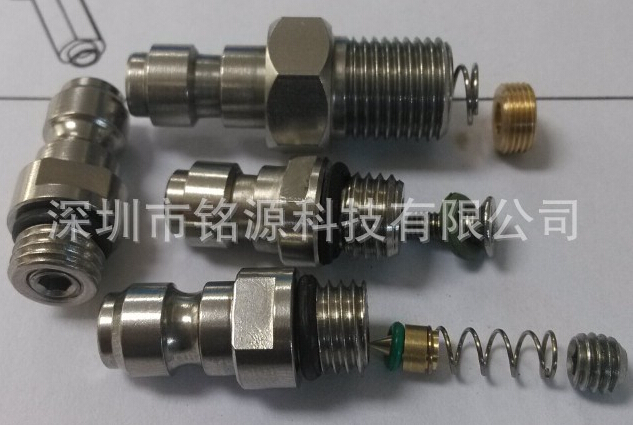 8mm快接公頭漏氣的幾種情況分析！
